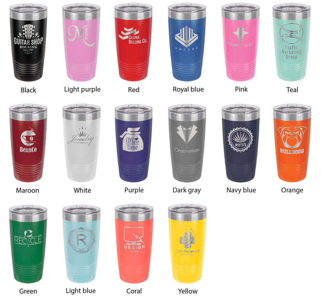 Lake Camanche Map Tumbler Travel Mug Insulated Laser Engraved Coffee Cup California 20 oz