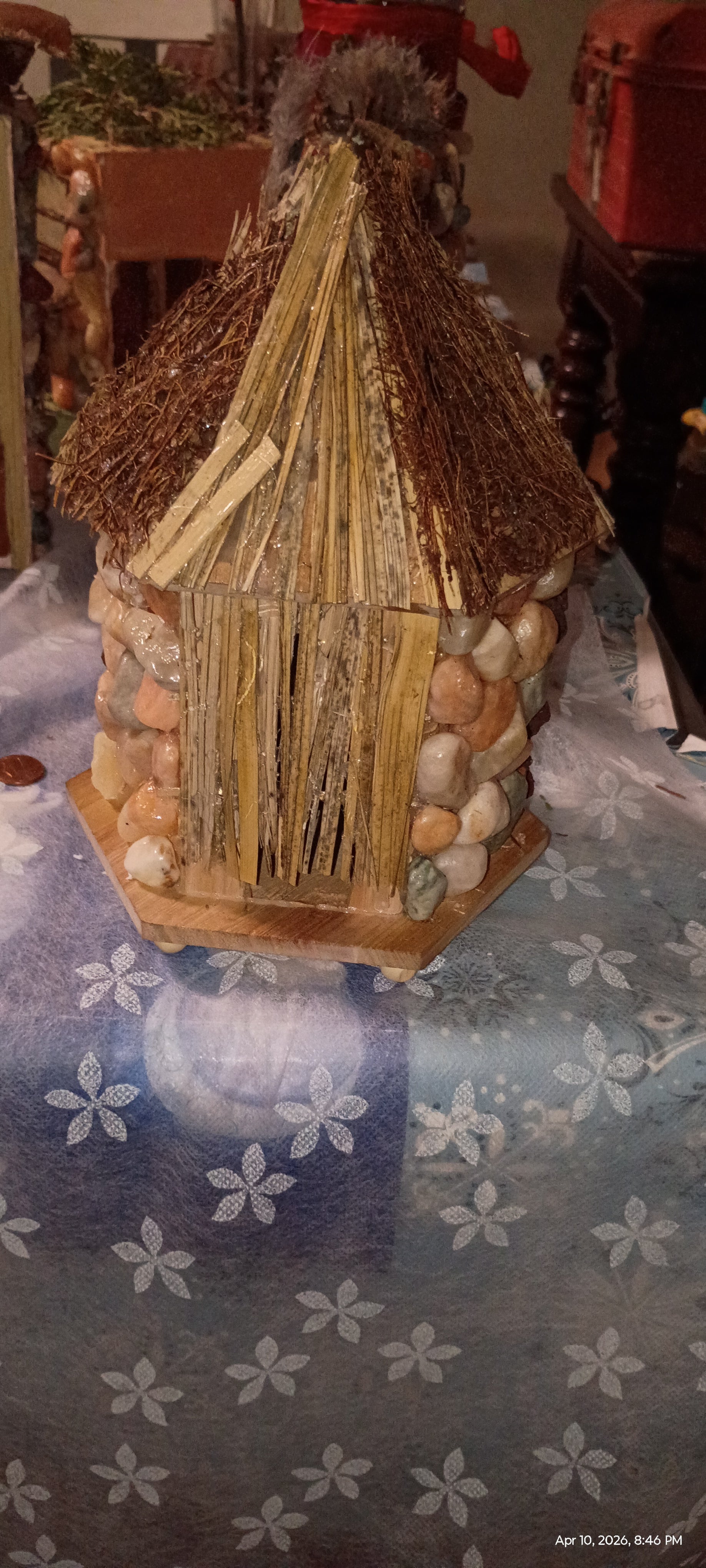 Handmade tiki hut